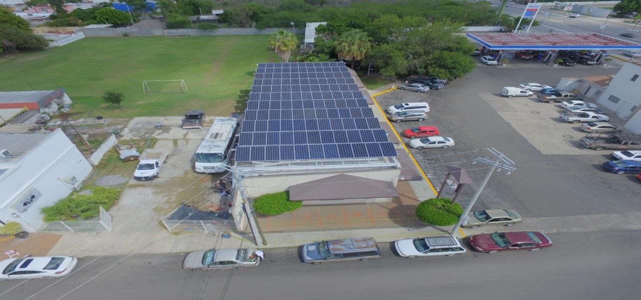 Paneles solares industriales